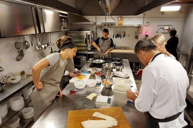 4 - Courses Dinner Interactive Cooking Lesson In Florence - Key points at a glance