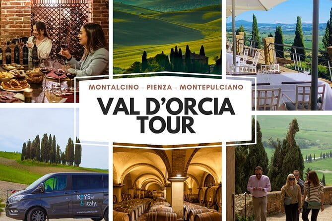 Best of Tuscany: Full Day Private Tour to Val D'Orcia - Montalcino and the world of Brunello