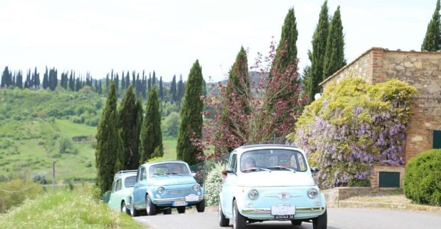Chianti Countryside Full-Day Tour by Vintage Fiat 500 - What the $146.14 price buys you