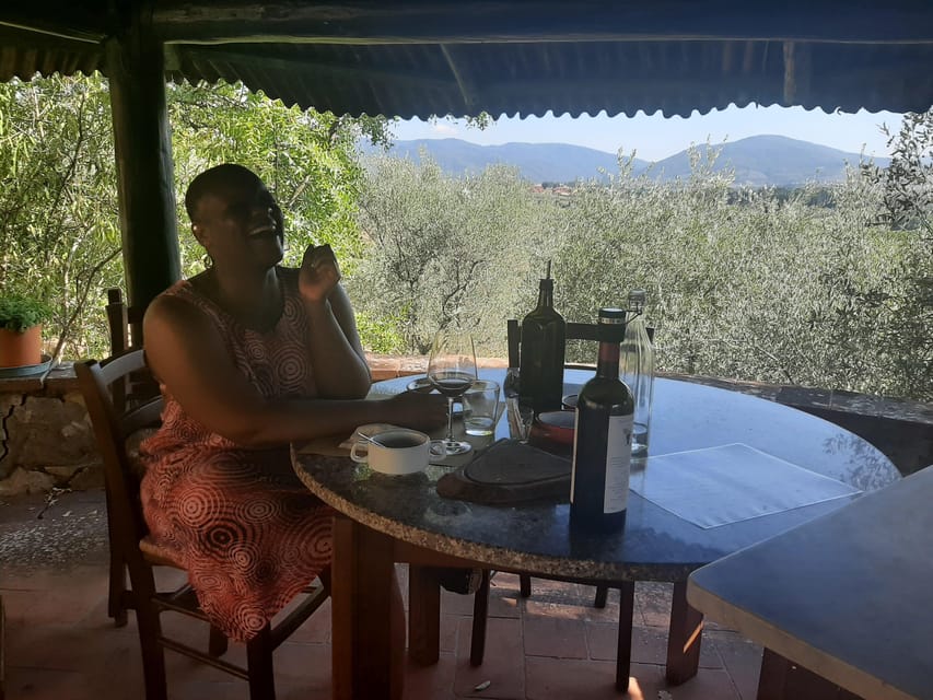 Chianti Organic wine tasting - Local food makes the tasting feel like lunch