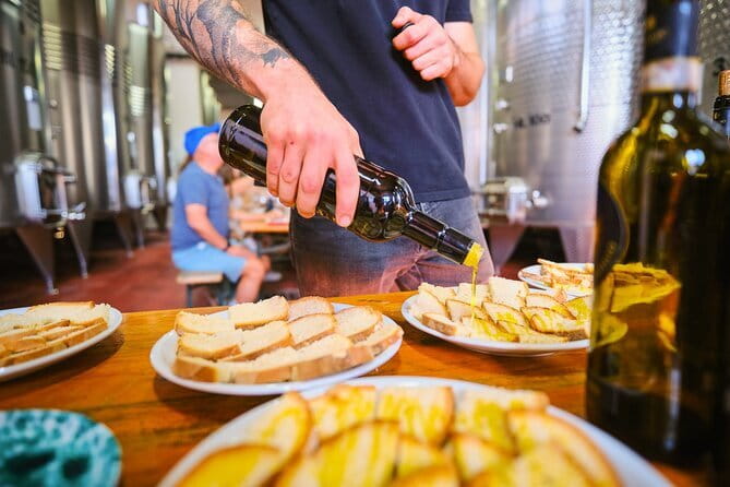 Chianti Vineyards Escape from Florence with Two Wine Tastings - The first winery: vineyards, cellars, and changing formats