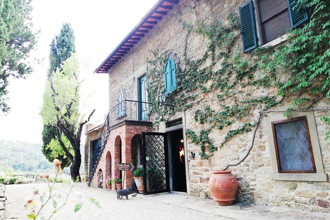 Chianti Wine Tour with Tuscan Lunch Open Top Van - Lunch and the second tasting at Fattoria di Luiano