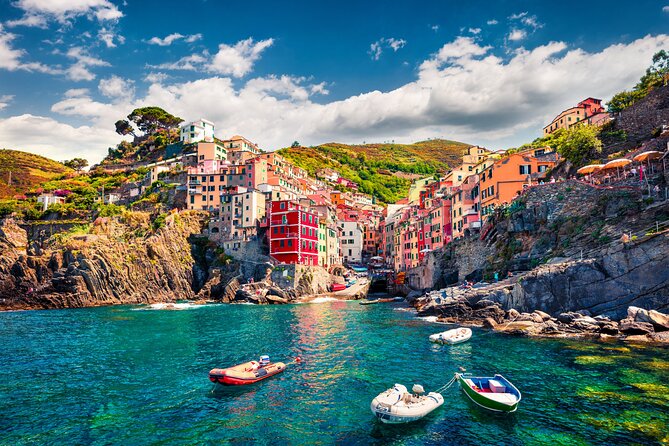 Cinque Terre and Pisa Tower Tour from Florence Semi Private - Manarola by boat or train