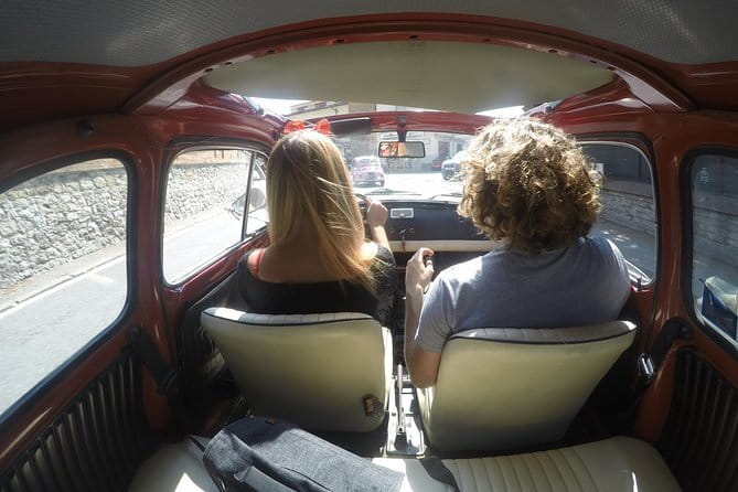 Classic Chianti Hills Fiat 500 Tour - Montegufoni: architecture, grounds, and a first view