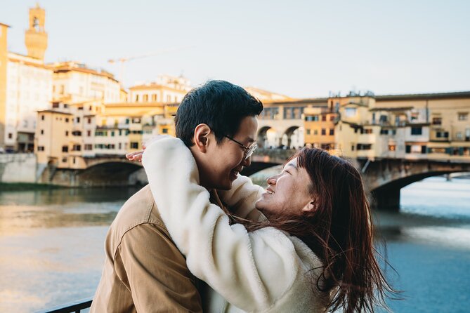 Classic Photoshoot in Florence - Uffizi and the first Florence portraits