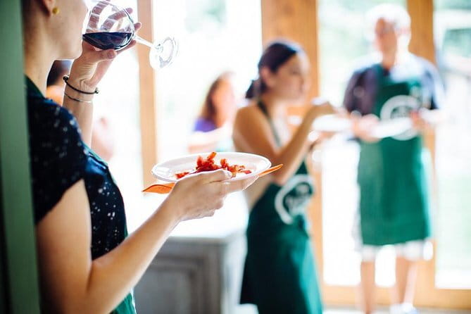 Cooking Class and Lunch at a Tuscan Farmhouse with Local Market Tour from Florence - Cooking with Luca, Erika, and the farmhouse chefs