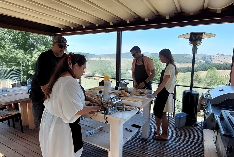 Cooking class in our family farm in Chianti with lunch - How the price compares with the day you receive