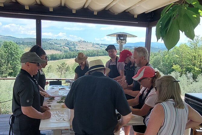 Cooking Class on a Family Farm in Chianti with Lunch - Making pasta by hand with Camilla