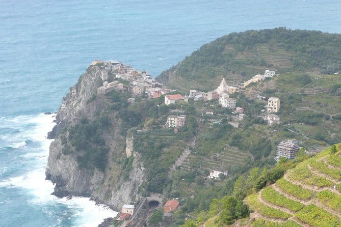 Day trip to Cinque Terre by Deluxe minivan & Hiking - Corniglia gives you a quieter first look