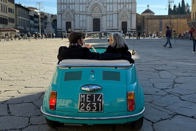 Discover Florence city center on e-cabriot fiat 500 - Why a Fiat 500 Is a Smart Way to See Florence