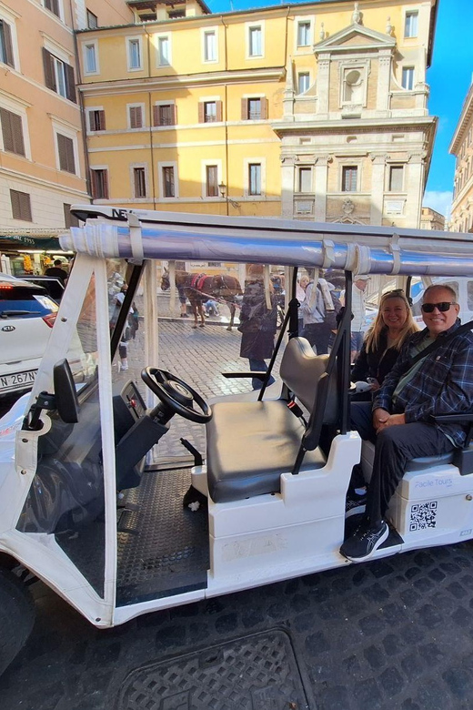 Discover Florence with a Semi-Private Golf Cart Tour - Starting with central hotel pickup