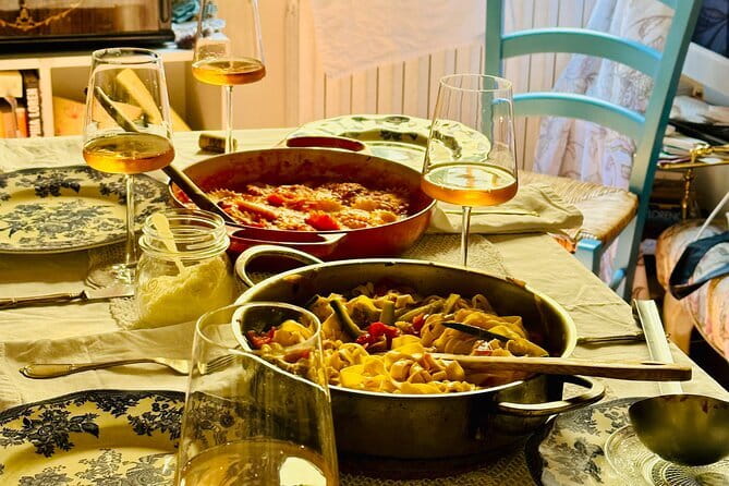 Dolce Vita by Day Market Tour & Pasta Making Class - Meeting the Butchers, Cheese Sellers, and Salumi Specialist