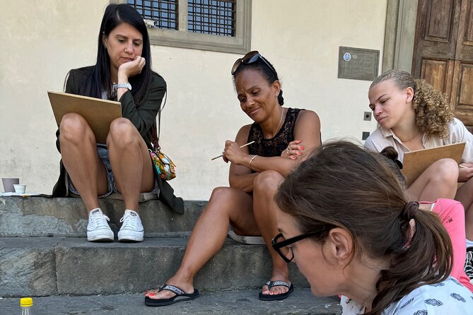 Drawing and Watercolor Workshop in the Heart of Florence - Betty’s teaching style and the value of a small group