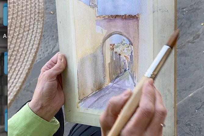Drawing and Watercolor Workshop in the Heart of Florence - What the 2.5-hour class includes