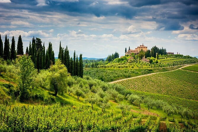 Exclusive Chianti Classico Day Trip from Florence - Panzano: old buildings and a younger wine operation