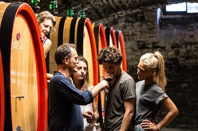 EXCLUSIVE - Wine Tasting near Florence with Castle and Ancient Cellars Tour - Grounds with Tuscan views