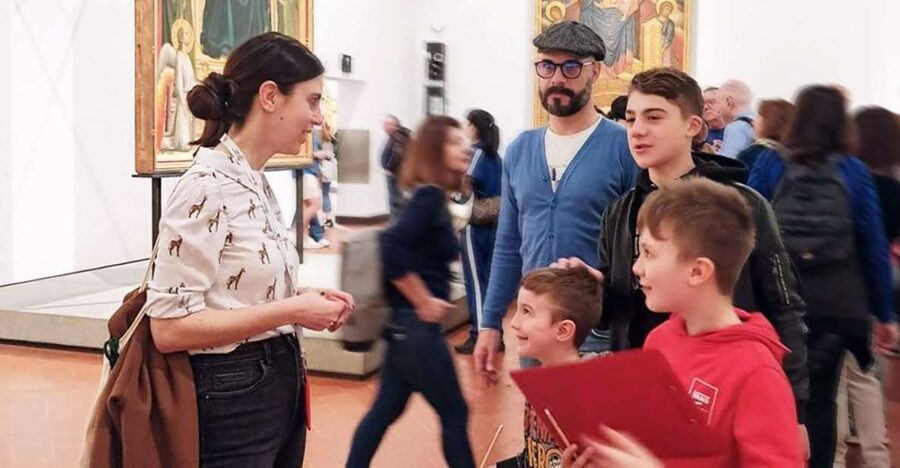 Firenze: Uffizi Tour per famiglie - A Short Uffizi Visit Built Around Children