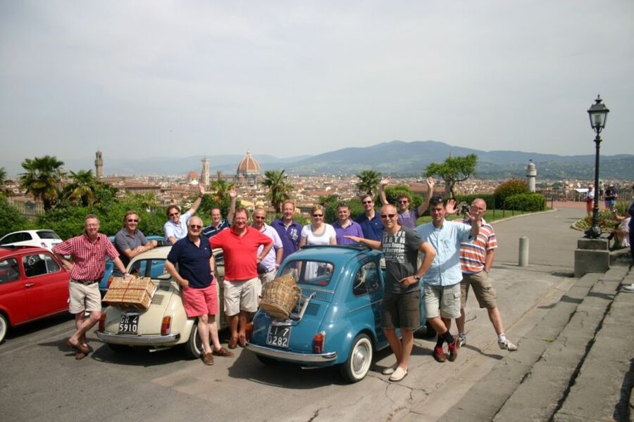 Florence 5-Hour Picnic Tour in a Vintage Fiat 500 - Church views and Florence’s red roofs
