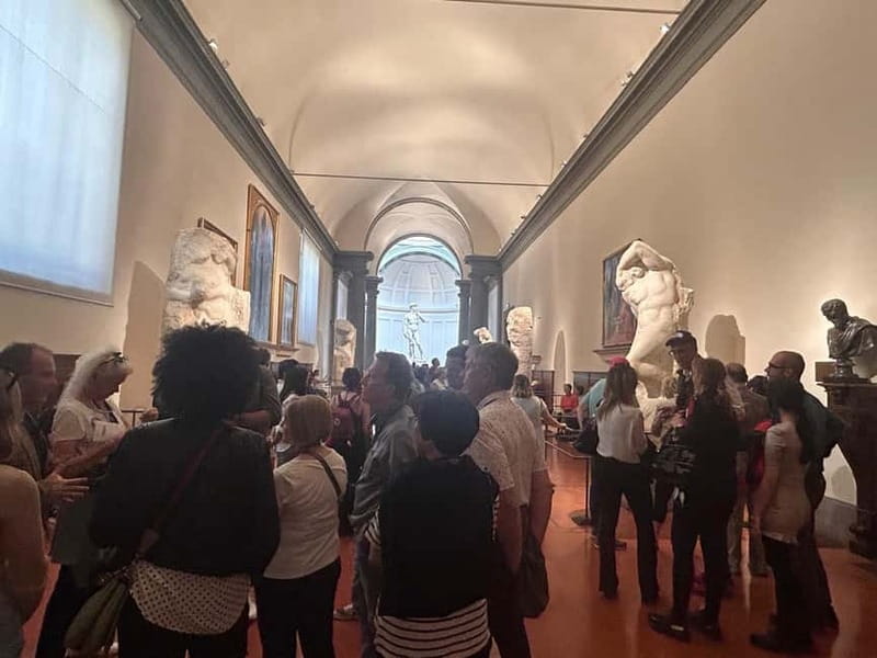 Florence: Accademia and David Entrance Ticket with a Host - Meeting your host near Carrefour Express