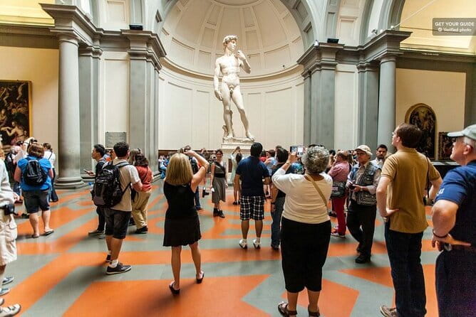 Florence Accademia Gallery Entry Ticket & Audio Guide App - Security Means Skip-the-Line Is Not Instant Entry