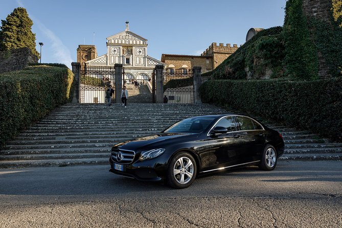 Florence Airport Private Departure Transfer - Mercedes cars for two, larger vans for eight