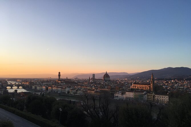 Florence and Pisa with Wine Experience Private Tour - Piazzale Michelangelo and the first view of Florence