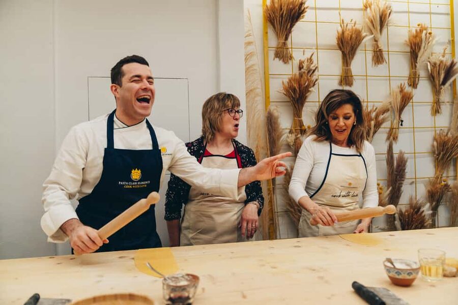 Florence: Art of Pasta Cooking Workshop with Food and Wine - Key points to know before booking