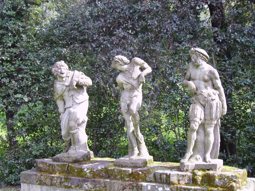 Florence: Boboli The Medici Gardens & Hidden Messages - Fountains that frame the route