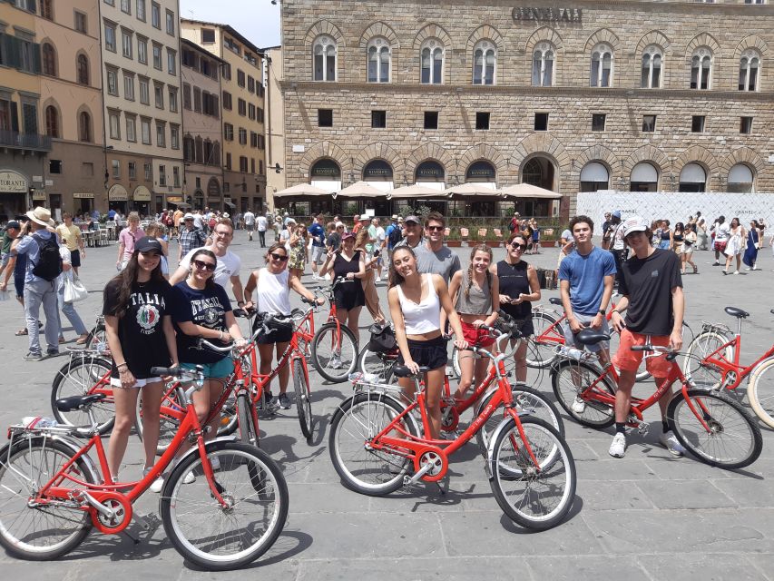 Florence: City Highlights Bike Tour - Uffizi Gallery and Piazza della Signoria