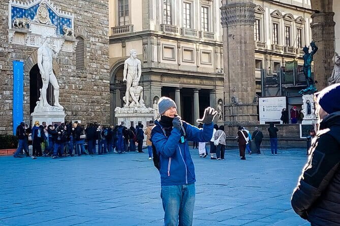 Florence: Combo guided tour, City, Uffizi, Accademia and David - Santa Maria Novella and the first look at Florence