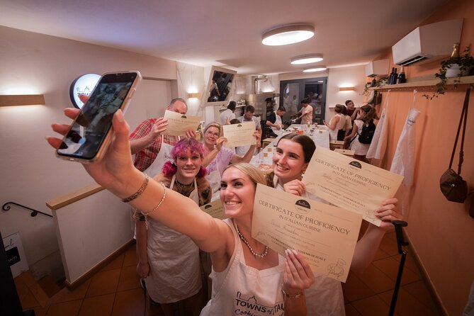 Florence Cooking Class The Art of Making Gelato & Authentic Pizza - Recipes, certificate, and what comes home with you