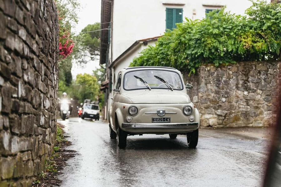 Florence: Countryside Vintage Fiat 500 Driving Tour - Learning to Handle a 1960s Fiat