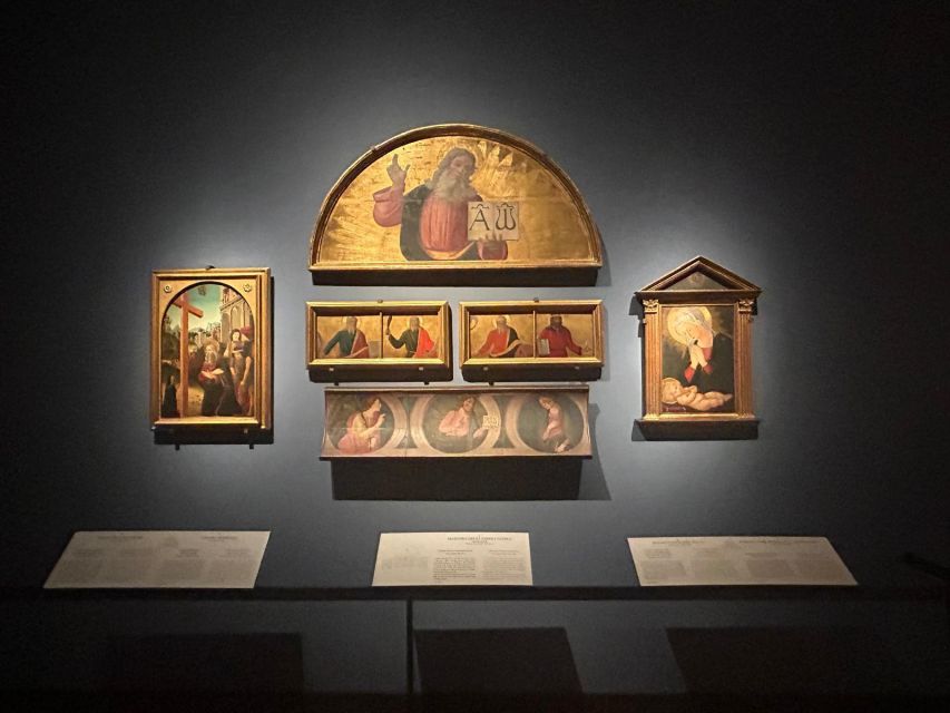 Florence: David's Accademia timed Ticket with Audio APP - Medieval altarpieces on the top floor