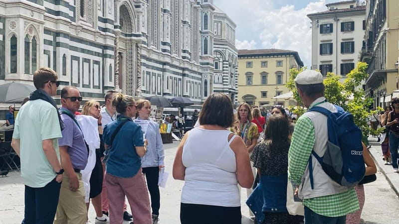 Florence Duomo Square Guided Walking Tour with Entry Tickets - Meeting Near the Lindt Chocolate Shop