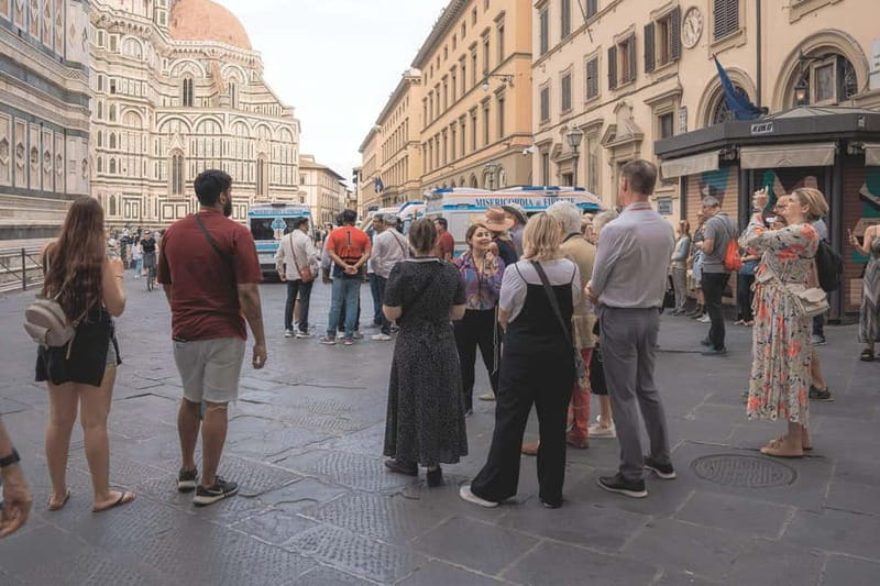 Florence Duomo Square Guided Walking Tour with Entry Tickets - Giotto’s Bell Tower and Florentine Gothic Design