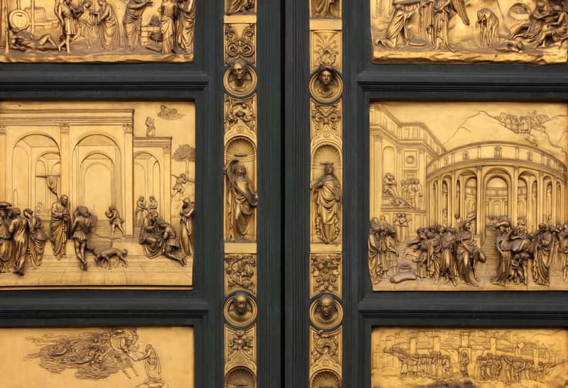 Florence Duomo Square Guided Walking Tour with Entry Tickets - Entering the Baptistery Through the Gates of Paradise