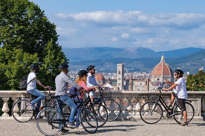 Florence E-Bikes & Sights Tour for Small Groups or Private - San Miniato al Monte, a quieter hilltop stop