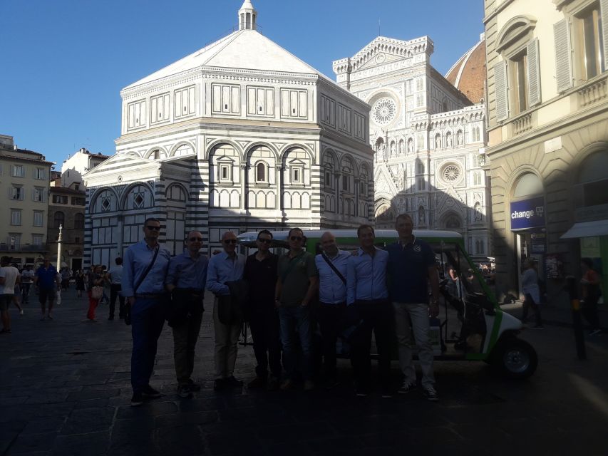 Florence: Eco-Friendly Golf Cart City Tour with Audio Guide - Key details that shape the ride