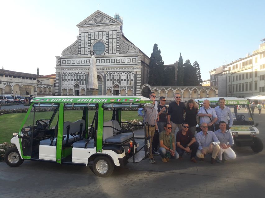 Florence: Eco-Friendly Golf Cart City Tour with Audio Guide - Palazzo Pitti and the Vasari Corridor