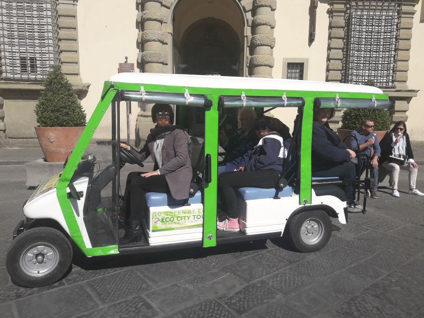 Florence: Eco-Friendly Golf Cart City Tour with Audio Guide - Santa Croce, the Duomo, and Medici Florence