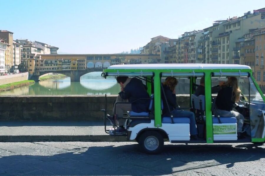 Florence: Eco-Friendly Golf Cart City Tour with Audio Guide - Santa Maria Novella and the old city walls