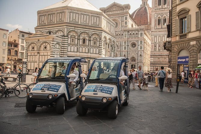 Florence Eco Tour by Electric Golf Cart - Piazza della Signoria and Florence’s public heart