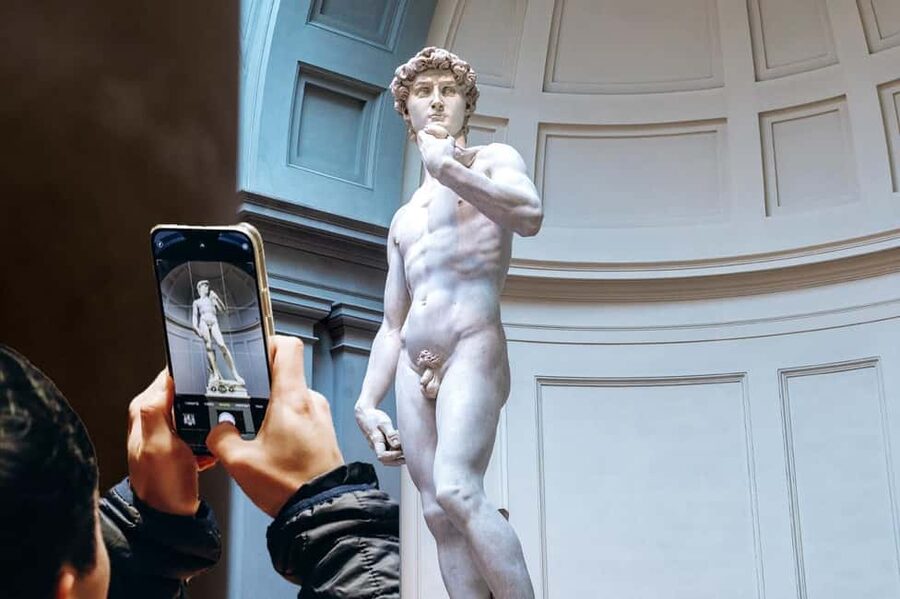 Florence: Exclusive Evening Tour of Michelangelo's David - The Music Instrument Room