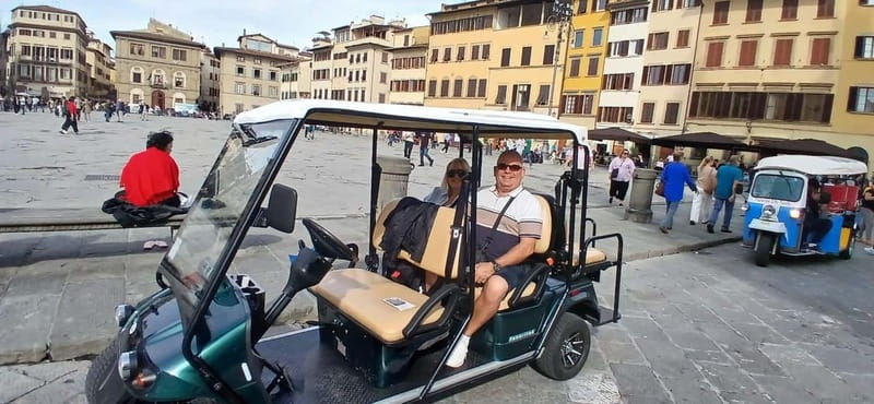 Florence Golf Cart Tour City Center & Piazzale Michelangelo - Key points to know before you book