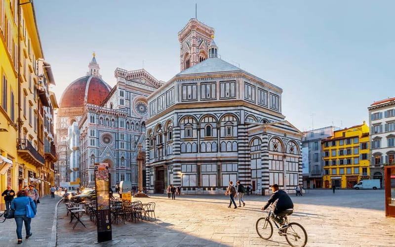 Florence Golf Cart Tour City Center & Piazzale Michelangelo - Piazzale Michelangelo and the big view