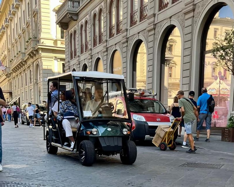 Florence Golf Cart Tour City Center & Piazzale Michelangelo - Starting points around the historic center
