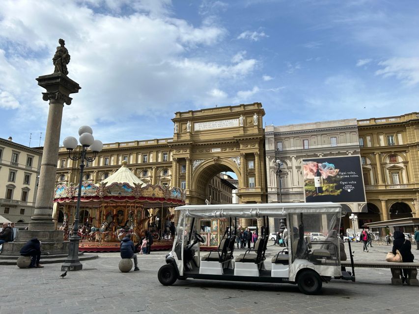Florence: Golf Cart Tour with Panoramic Views - Key points at a glance