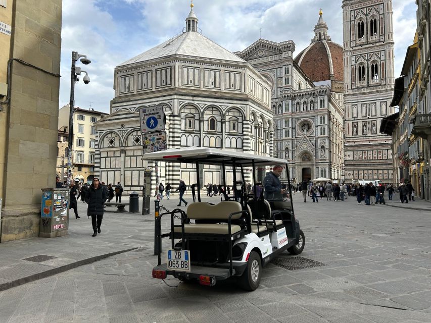 Florence: Golf Cart Tour with Panoramic Views - What the electric cart changes