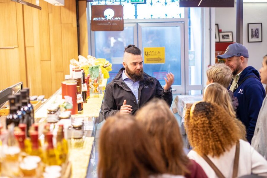 Florence: Grocery Market Food Tour and Tastings with a chef - Gelato as the final course