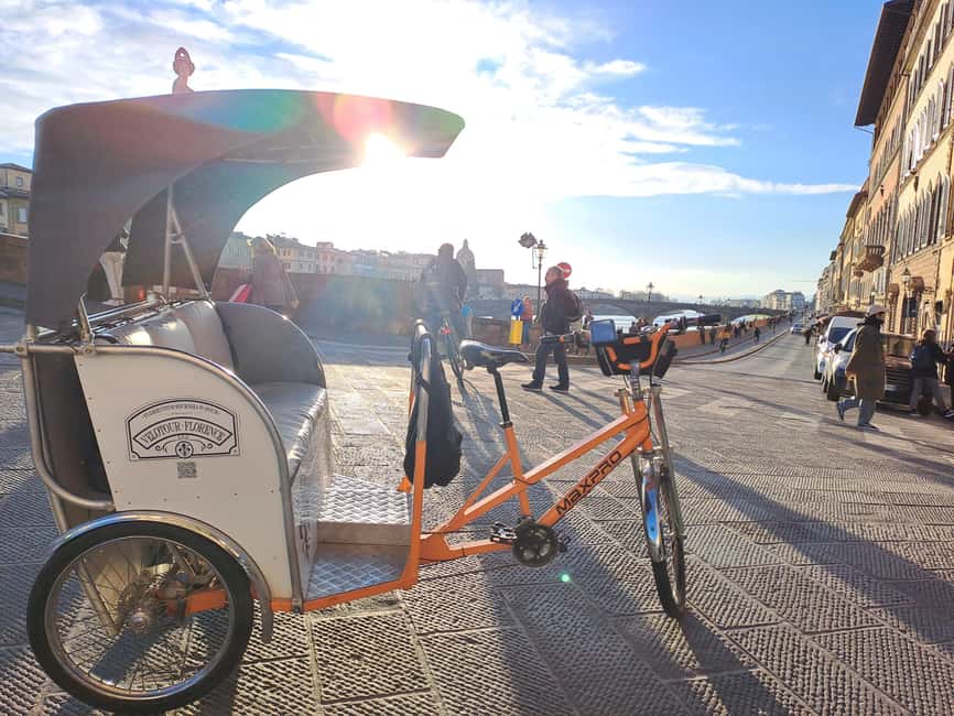 Florence: Guided City Tour by Rickshaw - Borgo dei Greci and Santa Croce